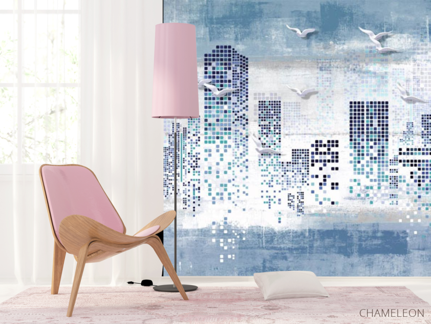 Фотошпалери дизайнерське місто - 4