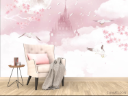 Фотообои Розовый замок - 4