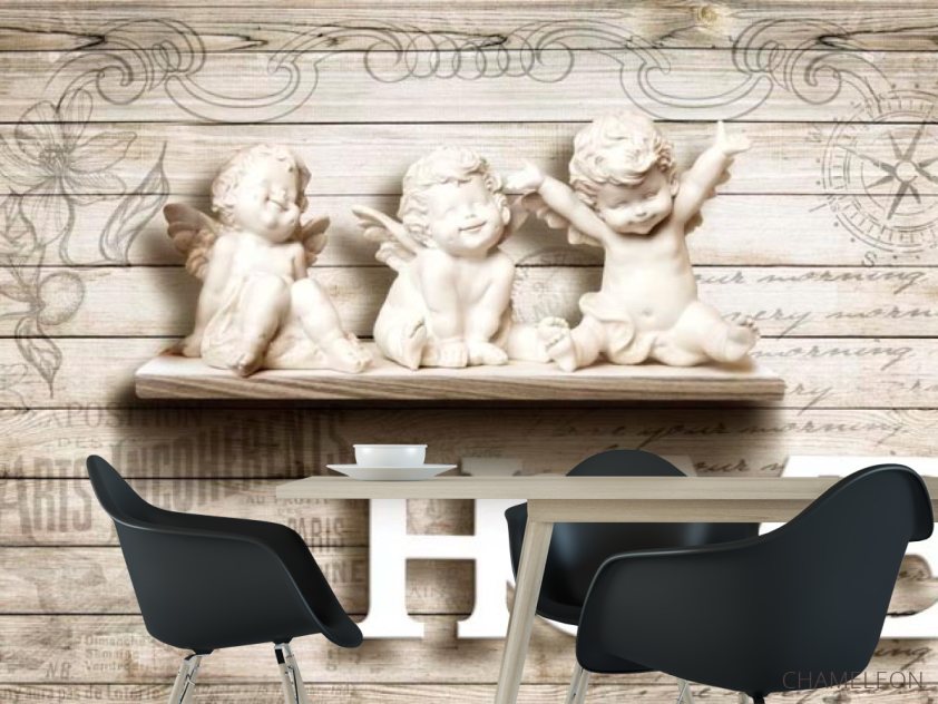 Фотошпалери 3d янголята - 1