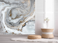 Фотошпалери Fluid art коричневий - 2