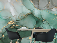 Фотошпалери Бірюзовий флюїд - 1