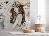 Фотошпалери для салону краси - 2