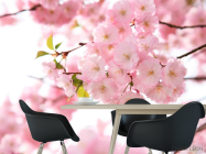 Фотошпалери Дерево в рожевому кольорі - 1