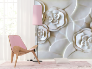 Фотошпалери 3Д квіти - 4