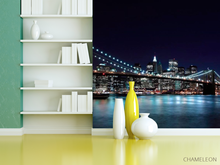 Фотошпалери Будинки, міст, New York - 3