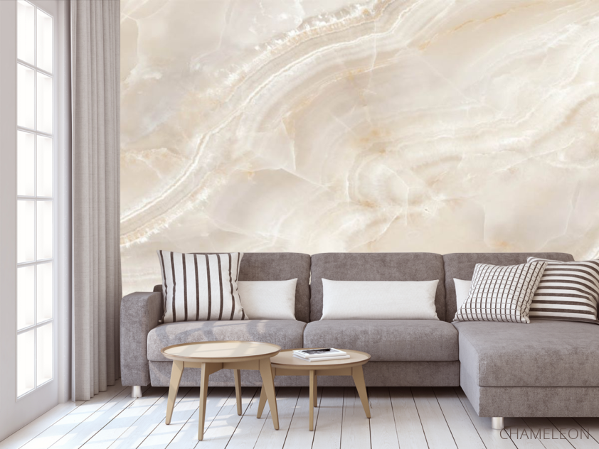 Фотообои Бежевый мрамор - 3