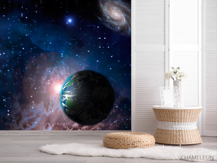 Фотошпалери Земля і зірки - 2