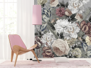 Фотошпалери Вінтажні квіти - 4