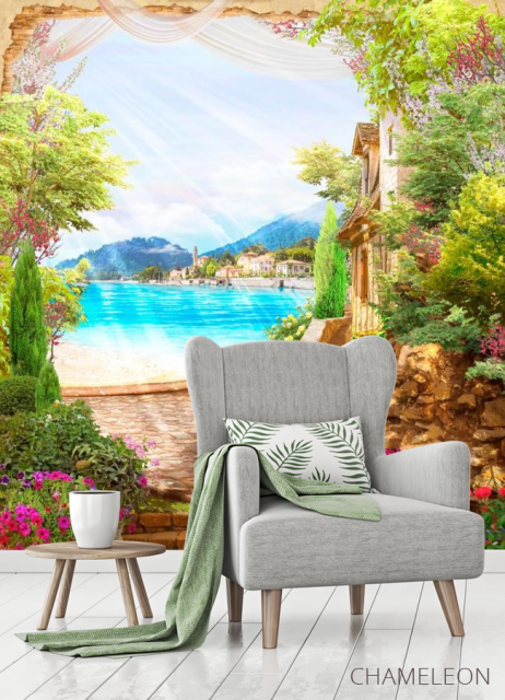 Фотообои Вид на берег моря - 3