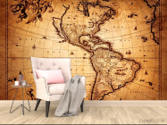 Фотообои Американская карта - 4