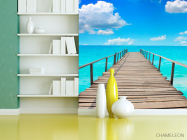 Фотошпалери Місток в море - 3