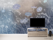 Фотообои Синие волошки - 2