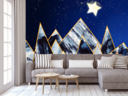 Фотообои 3D горы - 3