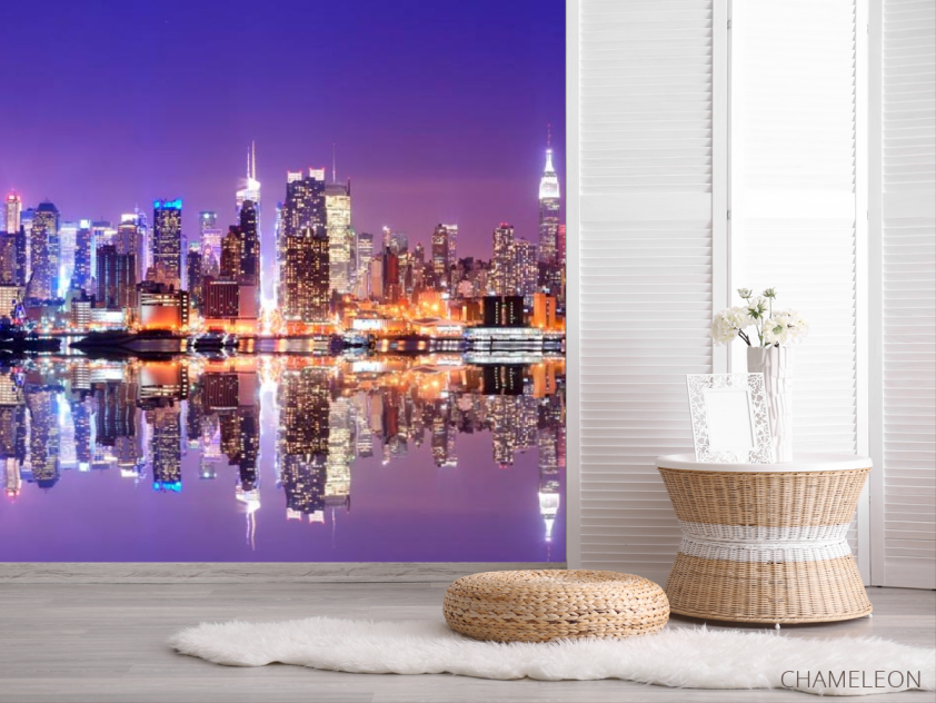 Фотошпалери Яркие краски города New York - 2