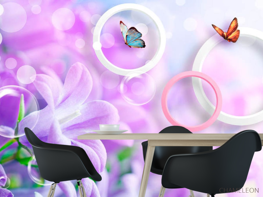 Фотошпалери Фіолетова квітка - 1