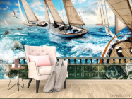 Фотообои Корабль - 4
