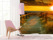 Фотошпалери Схід, пляж, міст - 4