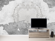 Фотообои Стенка с узором барельеф - 2