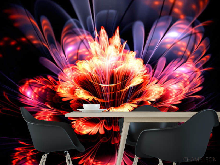 Фотошпалери Абстракционный квітка - 1