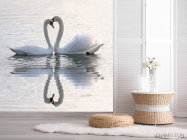 Фотообои Два лебедя - 2