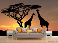 Фотообои жирафы - 1