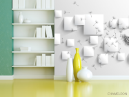 Фотошпалери Кульбаба 3д - 3