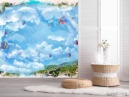 Фотошпалери повітряні кулі - 2