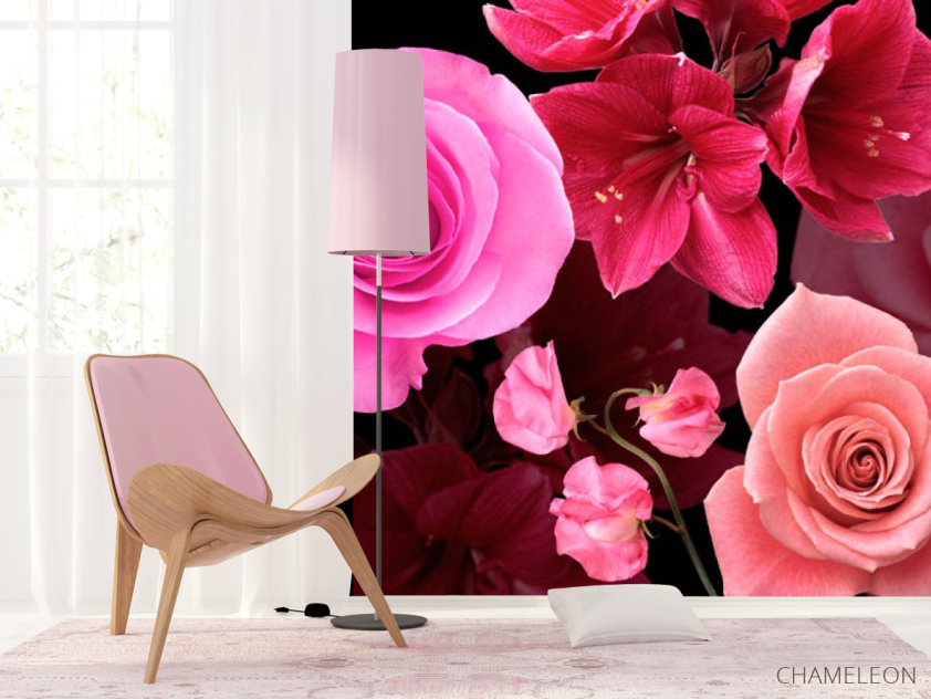 Фотошпалери 3D троянди - 4