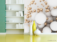 Фотошпалери кулі 3д - 3