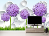 Фотообои Цветы 3д - 2