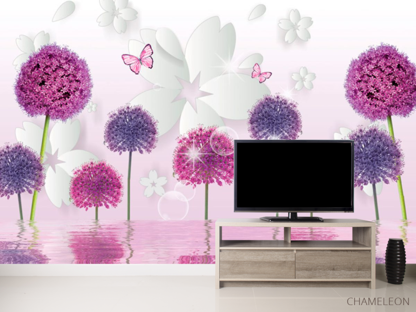 Фотообои 3д одуванчики - 2