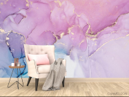 Фотообои Яркий розовый Fluid art - 4