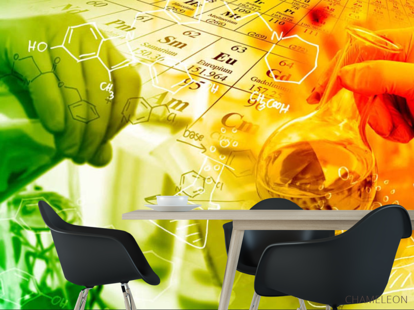 Фотошпалери для кабінету хімії - 1