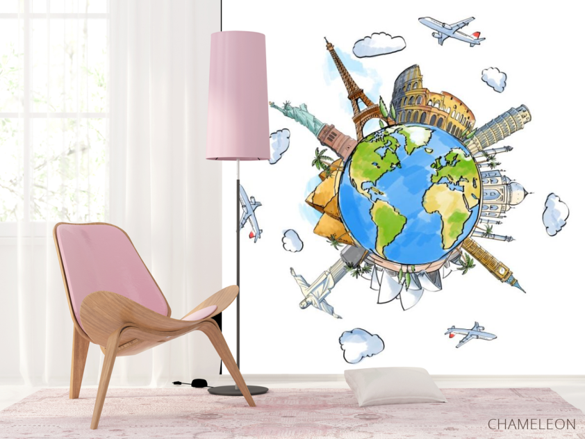 Фотошпалери Для кабінету географії - 4