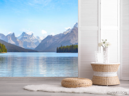 Фотошпалери озеро в горах - 2