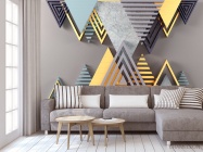 Фотообои острые треугольники - 3