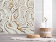 Фотошпалери дівчина 3д - 2