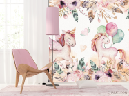 Фотошпалери рожеві поні - 4