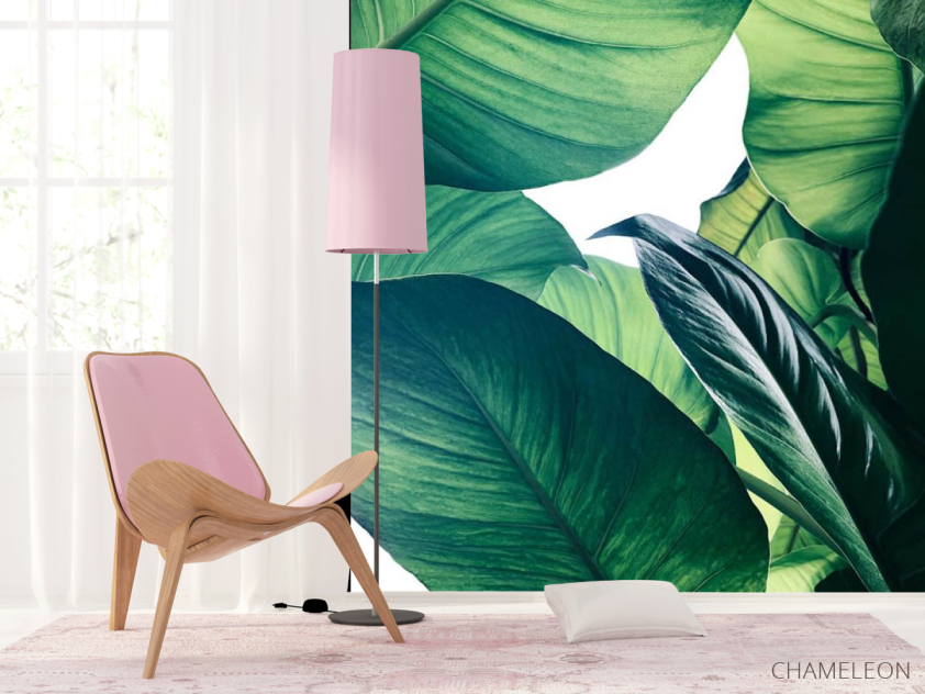 Фотошпалери зелене листя - 4