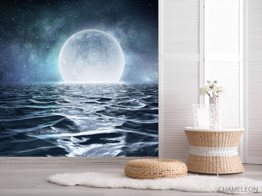 Фотошпалери Планета над водою - 2