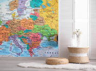 Фотошпалери Карта світу і космпас - 2