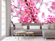 Фотообои Цветущее розовое дерево - 3