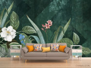 Фотообои Дизайнерские цветы - 1