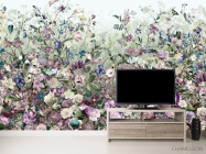 Фотообои Цветочная стенка - 2