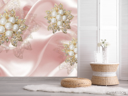 Фотошпалери 3D перли - 2