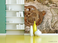 Фотошпалери карта і компас - 3