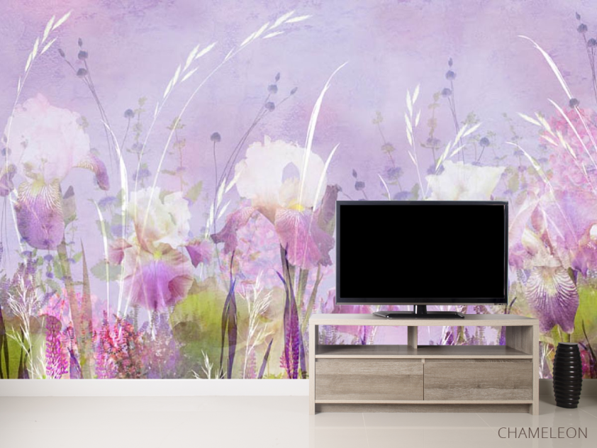 Фотообои полевые цветы - 2