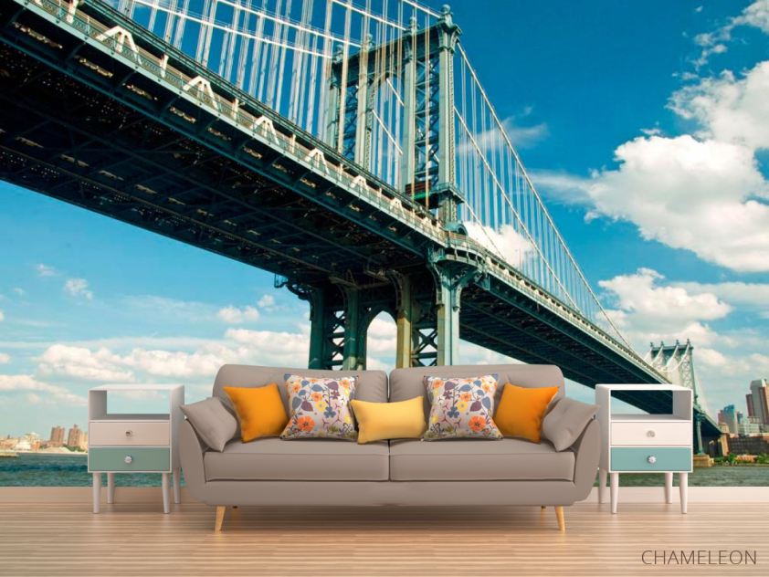 Фотообои Могучий мост в Нью Йорке - 1