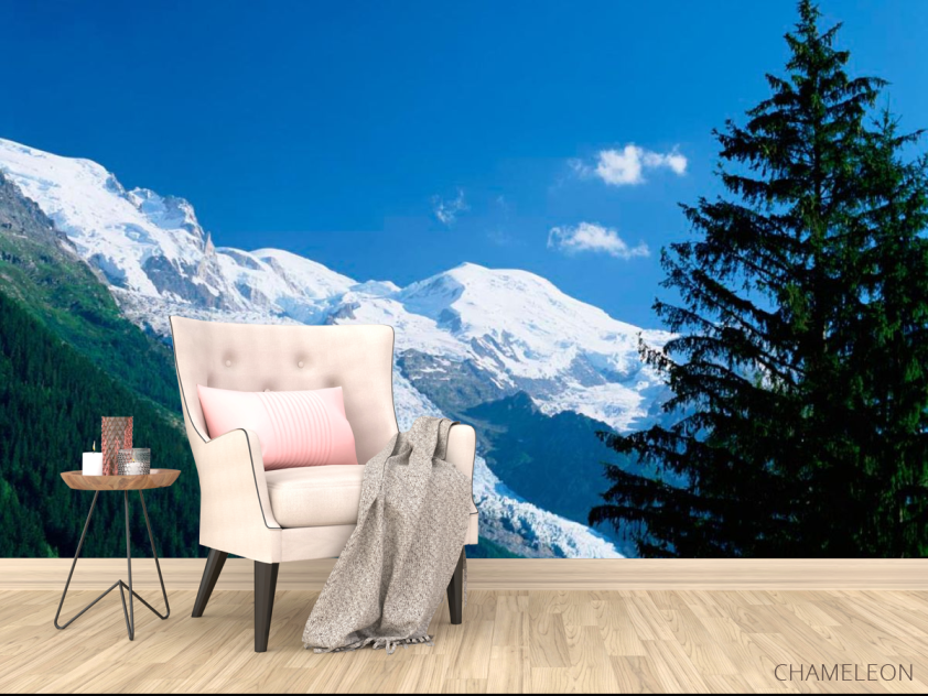 Фотообои Снег,ёлка - 4