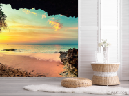 Фотошпалери Вид на мосркой Захід - 2